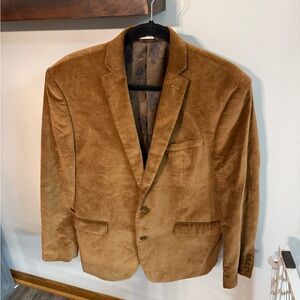 Bar III Mens Slim-Fit Velvet Sport Coat, 42S